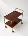 Vintage Brass Serving Trolley