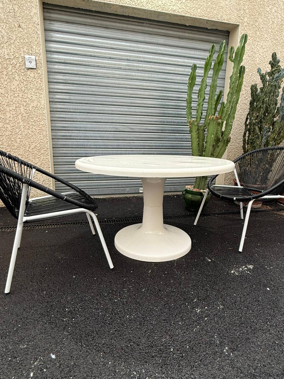 Table à manger vintage Design Ernst Moeckl pour Horn (années 60)