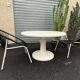 Table à manger vintage Design Ernst Moeckl pour Horn (années 60)
