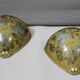 Pair of Gallé wall lights in glass paste (Tip)