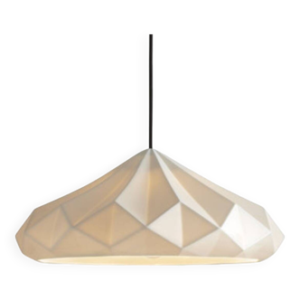White ceramic pendant lamp - hatton 4 - original btc