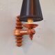 Wall Light 1940s Brutalist Dgl by Charles Dudouyt