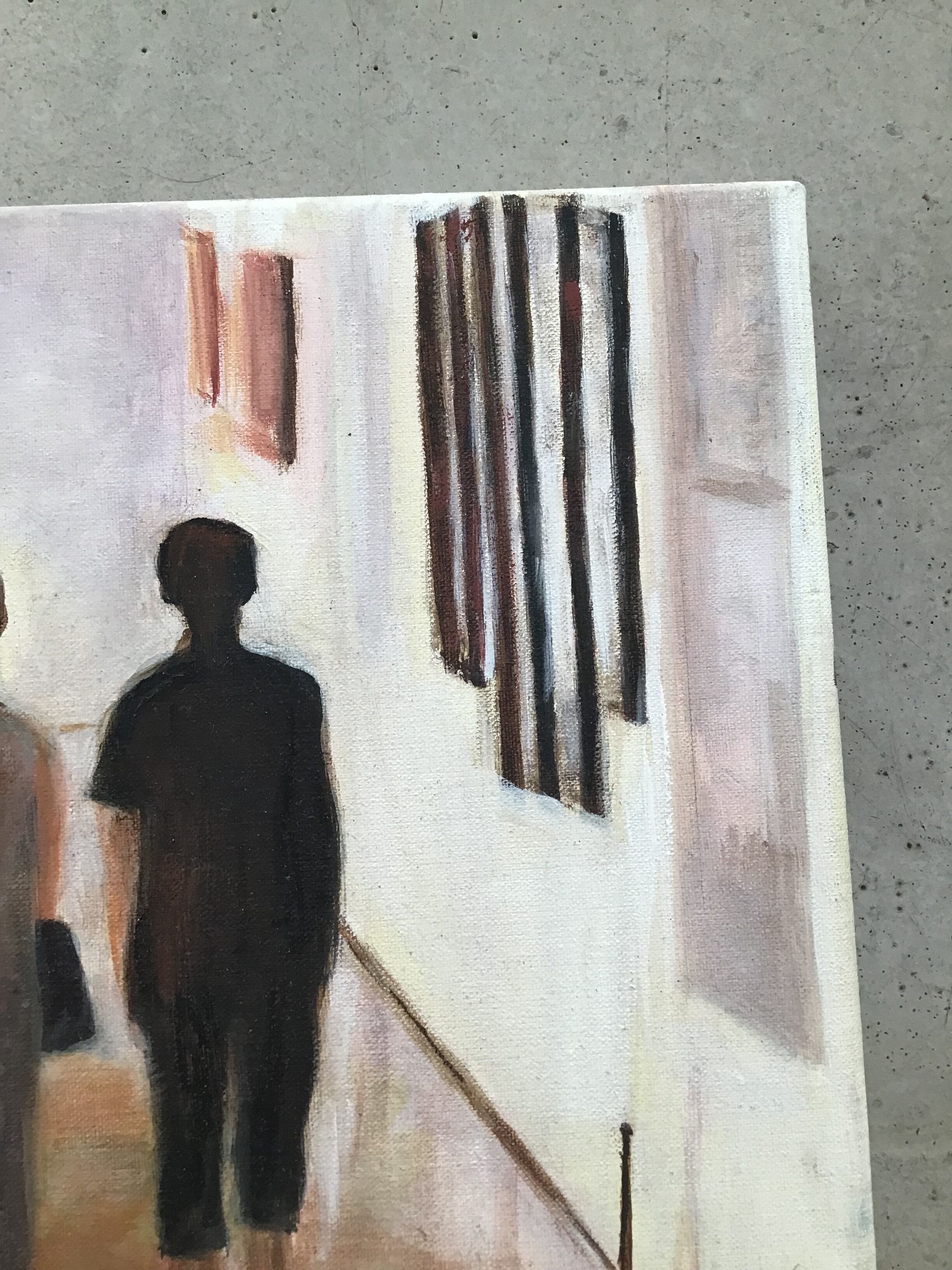 Acrylic painting Saatchi Gallery