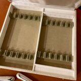 Christofle pearls, 24 knives excellent condition with box