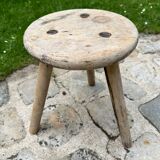 Tripod stool brutalist
