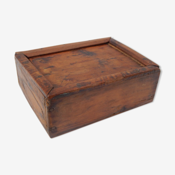 Old spice box masala box teak wood