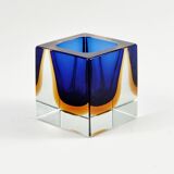 Sommerso Murano Glass Catch-All by Flavio Poli for Seguso, Italy, 1960s