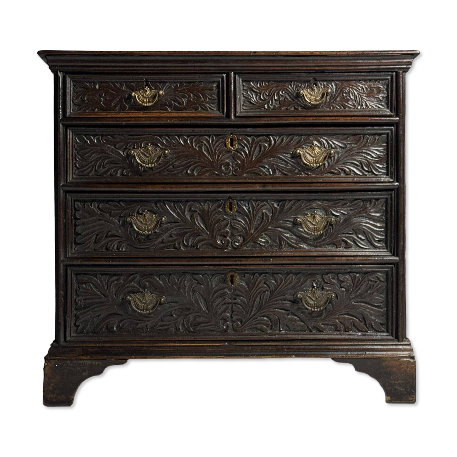 Commode anglaise du 19ème siècle