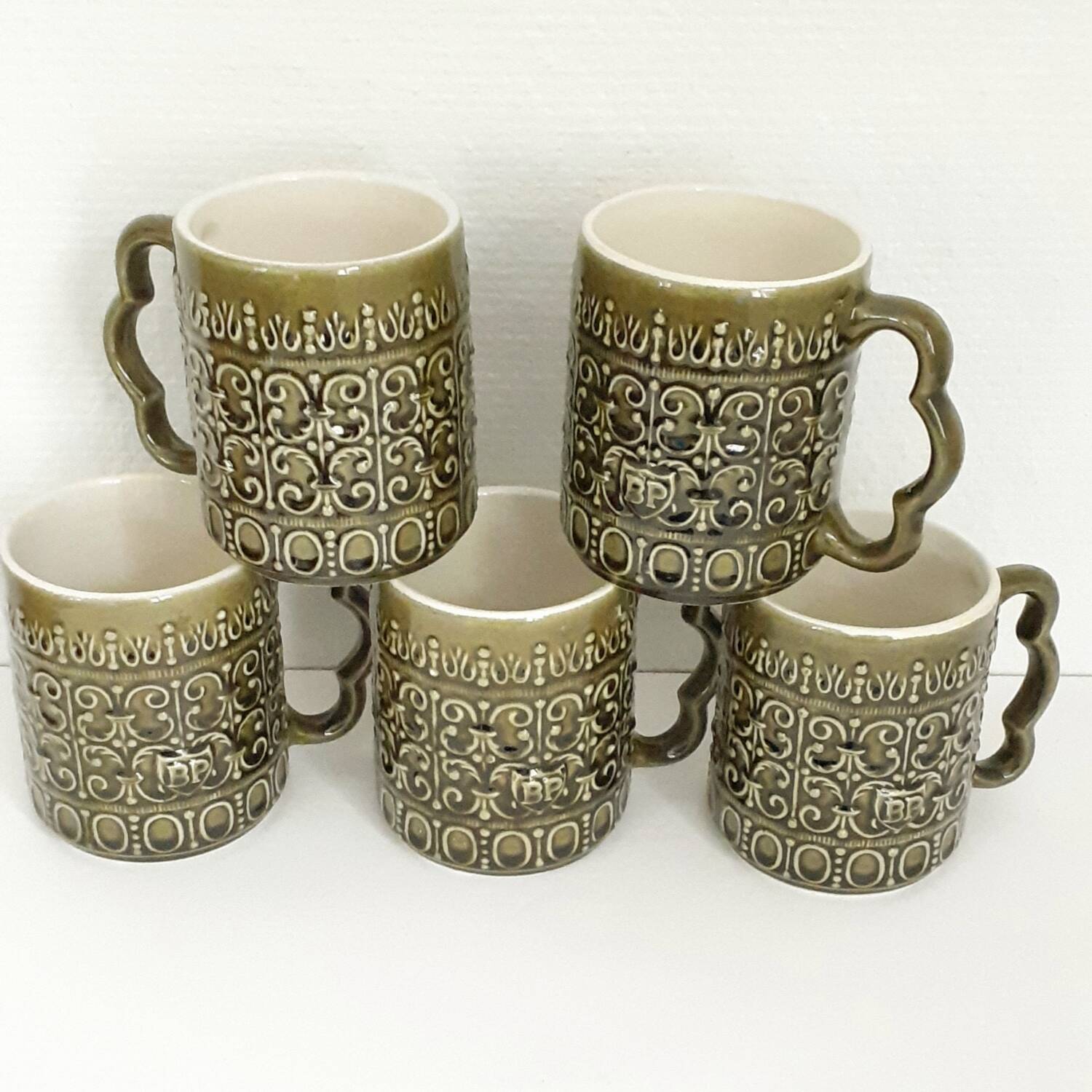 Set of BP 70's slushie mugs