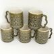 Ensemble de mugs barbotine BP 70's