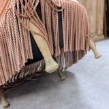 Fringed frog armchair