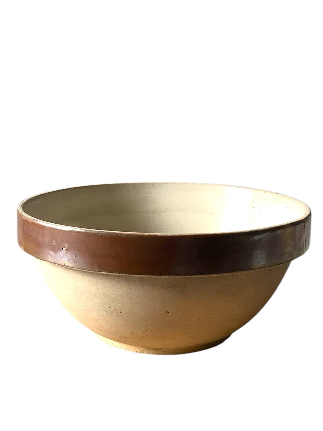 ✨ Large terracotta tian with glazed neck ✨