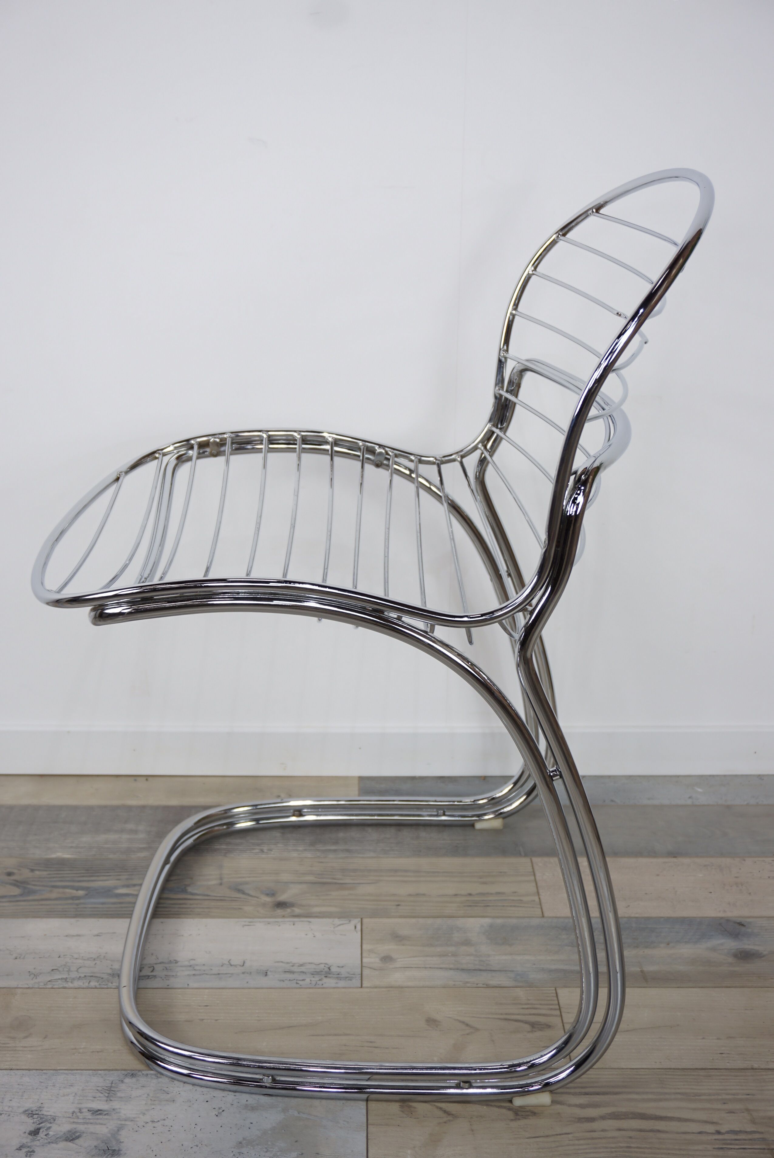 Chair "Sabrina" Italian design of the 70s by Gastone Rinaldi for Rima