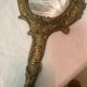 Hand-faced wooden patined in bronze