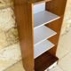 Vintage teak storage unit with shelves and drawer circa 1970s