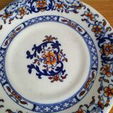 Lot de deux assiettes anciennes Minton 19ème