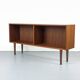 Low Teak Shelf from Brouer Furniture Factory, 1960s