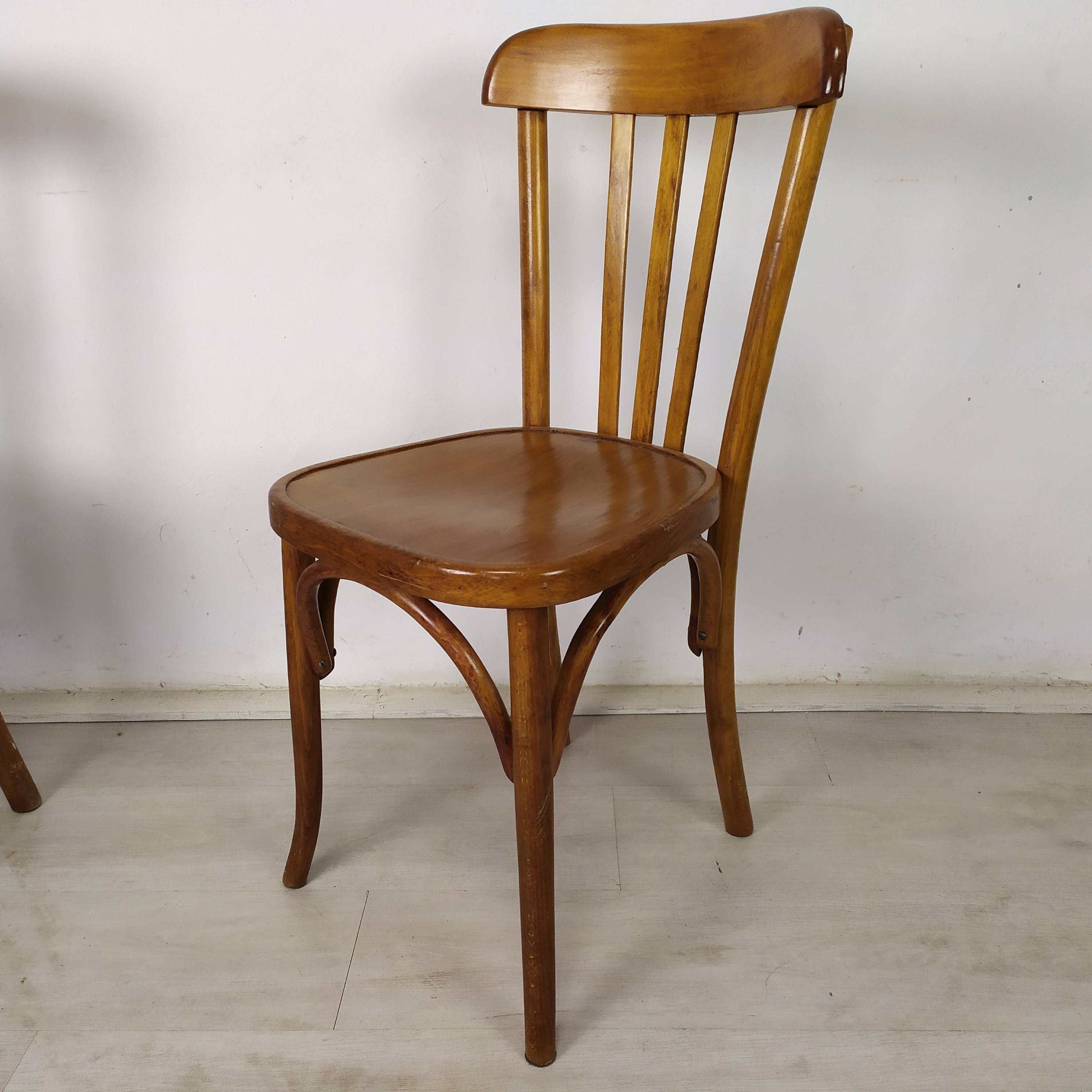 Set of 6 bistro chairs