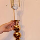 Paire de lampes suédoises en laiton