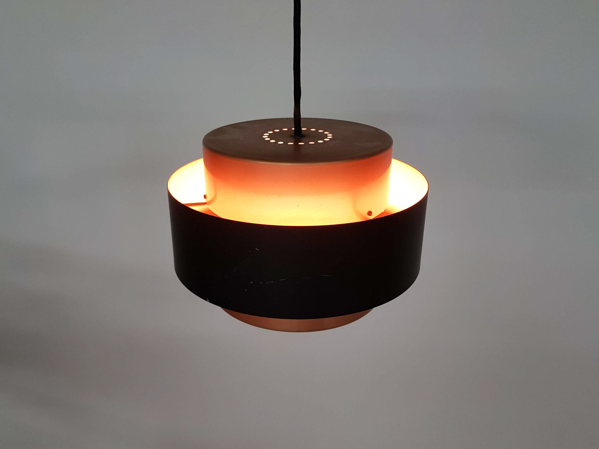 Jo Hammerborg “Juno” hanging light for Fog & Morup, Denmark 1960
