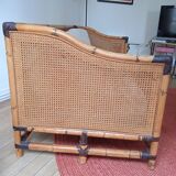 Bamboo & cannage sofa