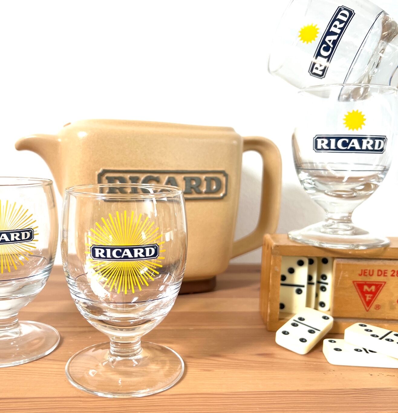 Vintage Ricard service