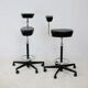 Paire de tabourets hauts de Georges Nelson, Vitra, 2001
