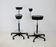 Paire de tabourets hauts de Georges Nelson, Vitra, 2001