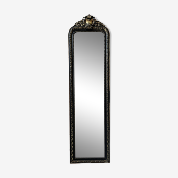 XXL white mirror Louis Philippe 2m