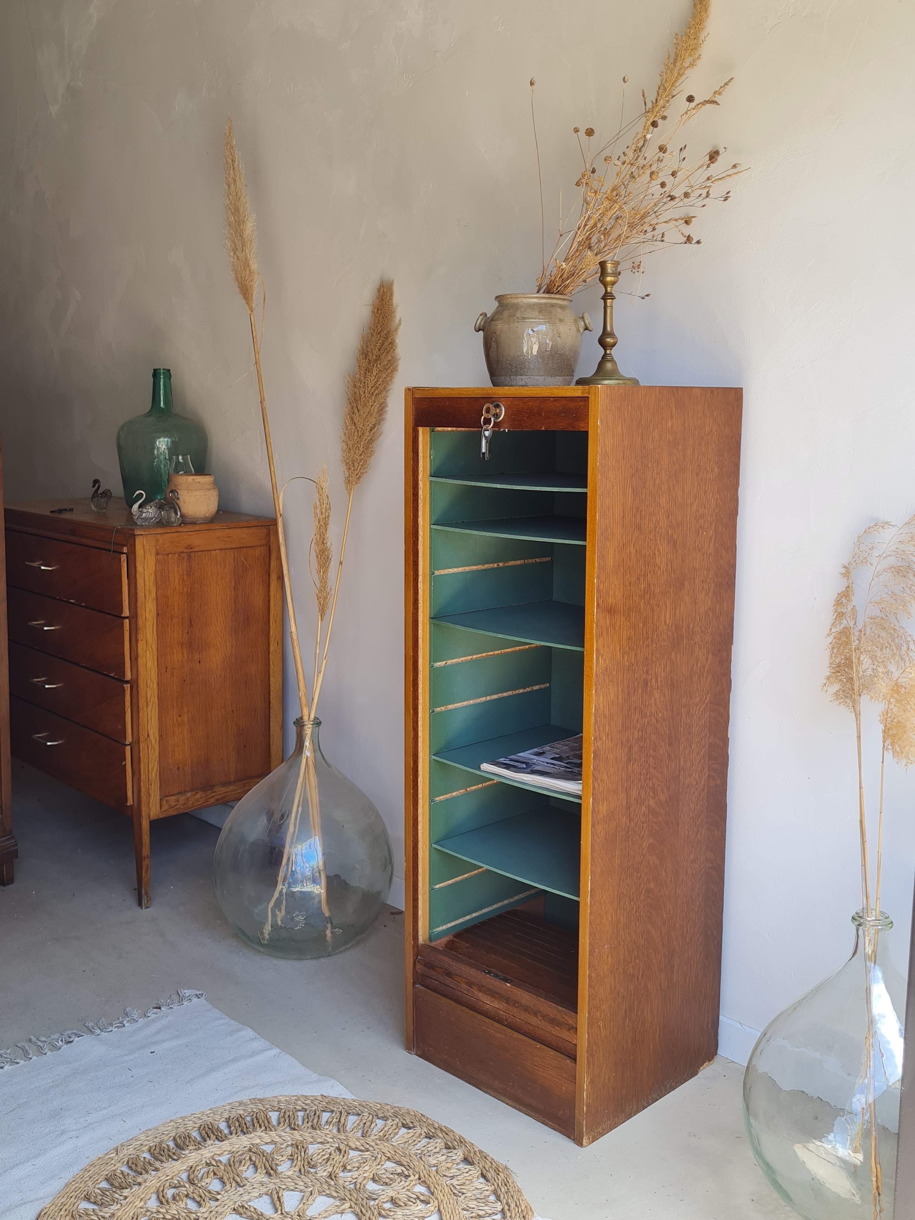 Classeur à rideau vintage