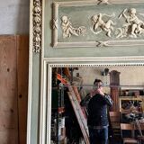 Miroir trumeau glaces type Versailles
