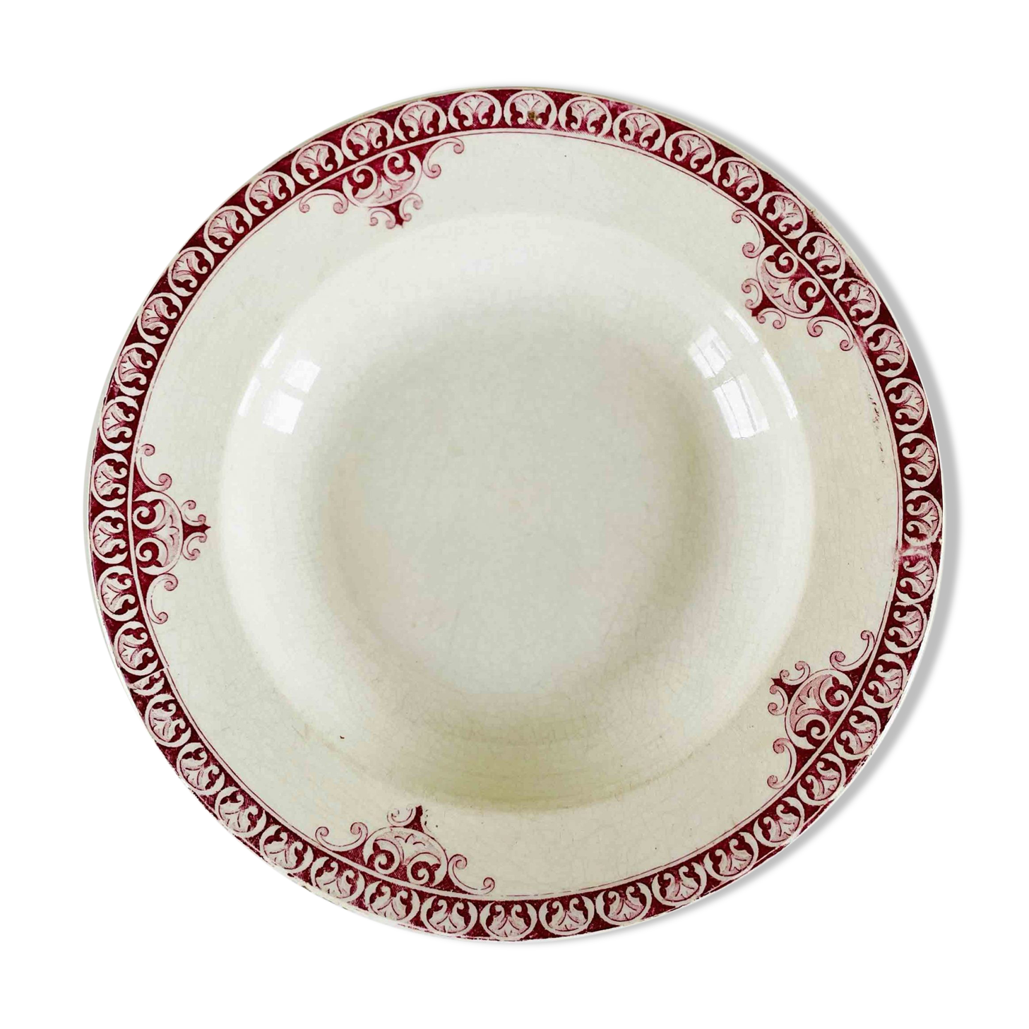 Hollow plate, Iron Earth, Adrianople model, Saint Amand & Hamage Nord