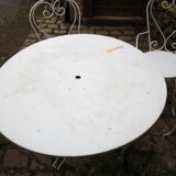 All garden furniture in wrought iron