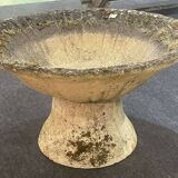 Reconstituted stone planter from the 1970s.