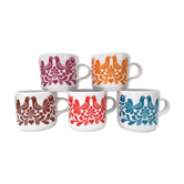 Set of 5 vintage Alfoldi cups