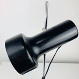 1960s black spot desk lamp, vintage