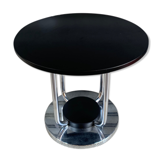 Round coffee table art deco style