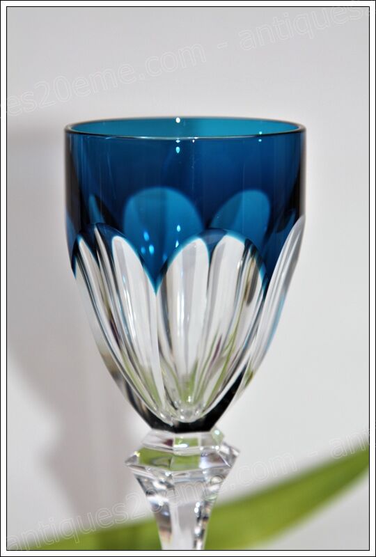 Wine glass of the Rhine (Roemer) Saint Louis Crystal model Chambord