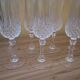 7 champagne flutes 11 cl "Lonchamp" Cristal d'Arques Vintage