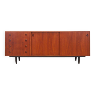 Buffet en teck, design danois, années 1970, production : Danemark