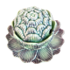 Artichoke mustard in green and purple purple slurry