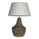 Lampe en  grès signée agnes escala