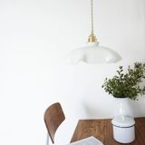 Draped suspension Opaline 🌿 Vintage