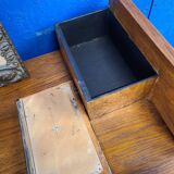 Vintage desk, compass foot dressing table