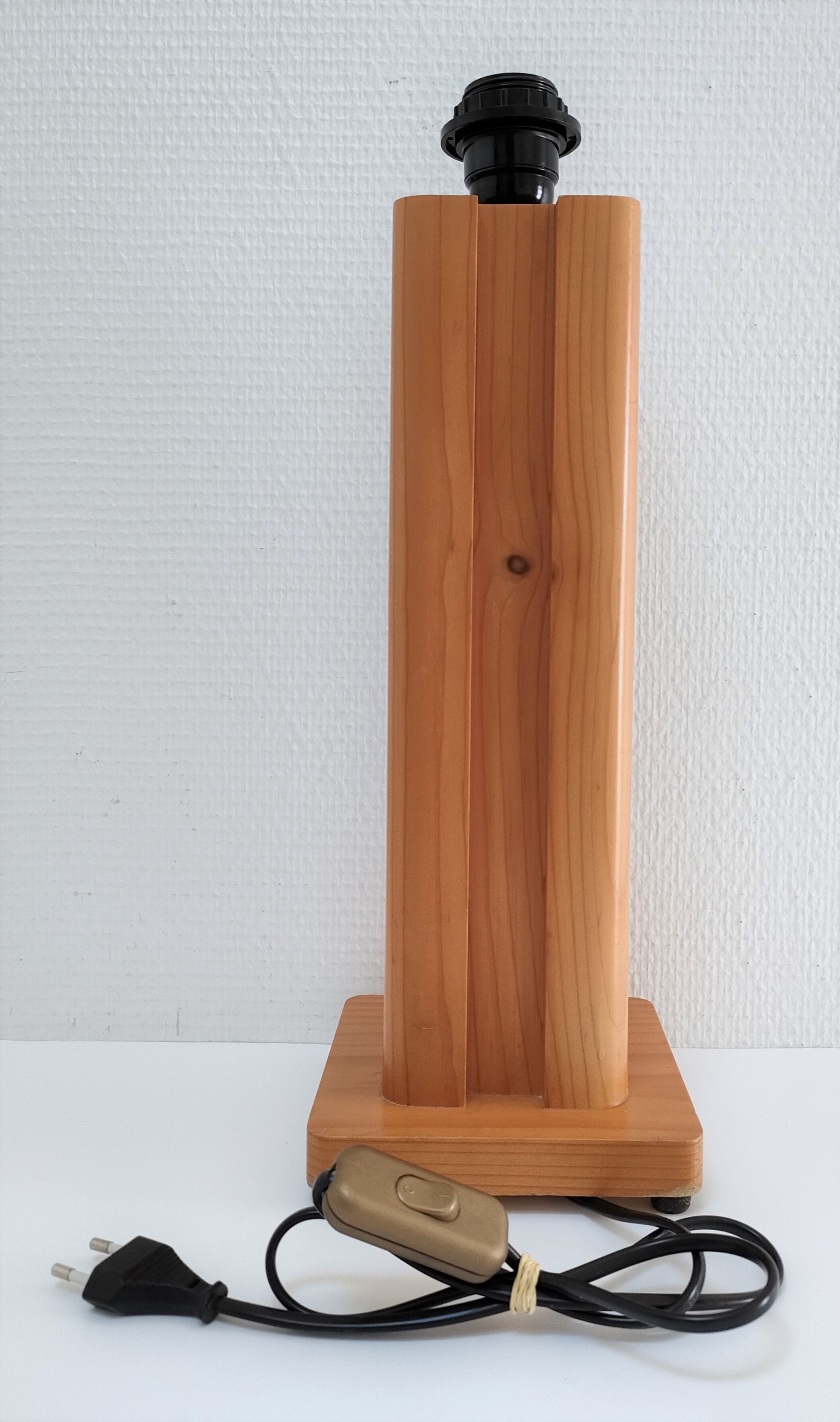 Lamp foot XL pin design 90s H. 44 cm