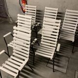 Vintage Garden Furniture Chairs Retro Design 70's Armchair