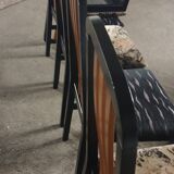 5 chairs design period 70/80