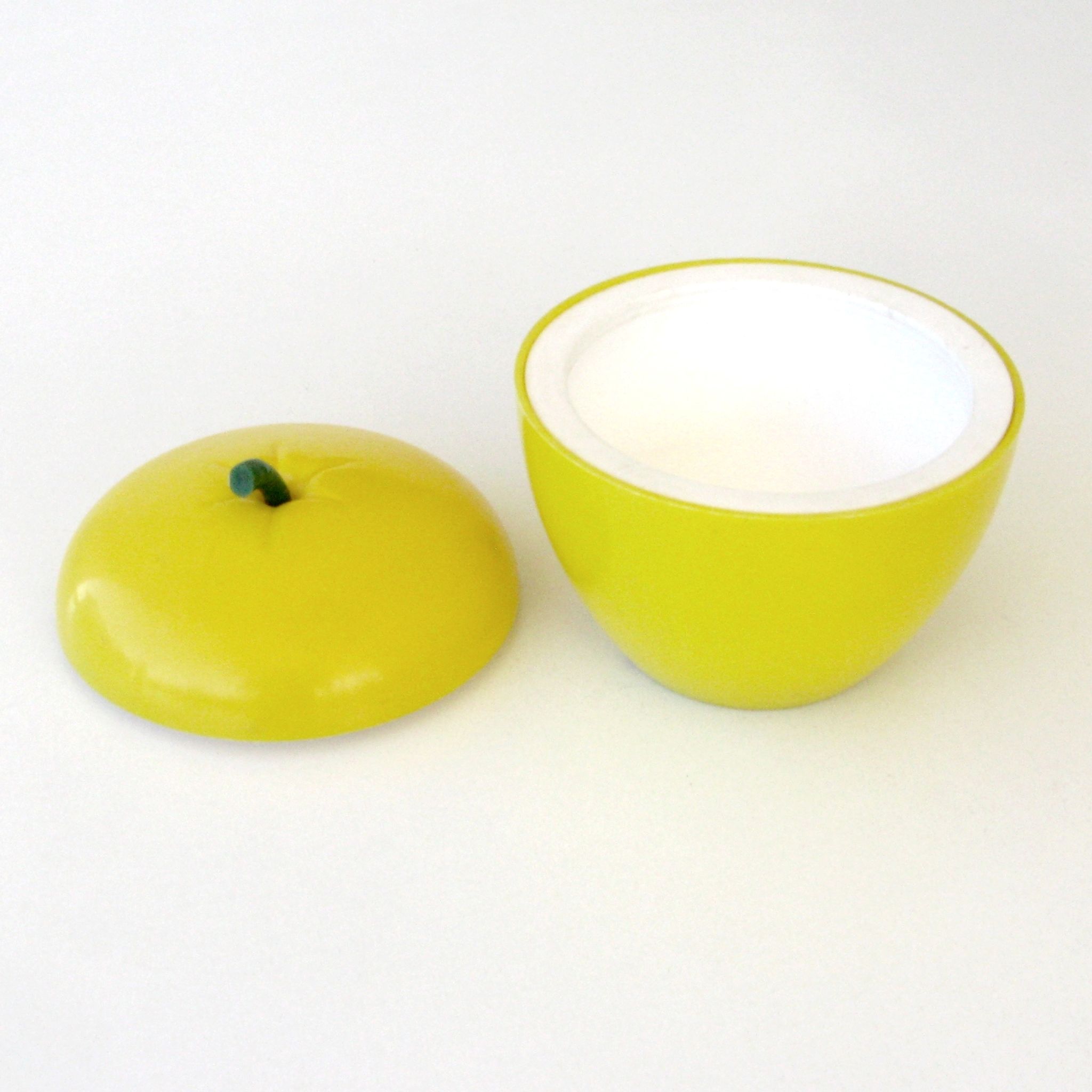 Seau à glaçons pomme jaune