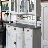 British buffet solid oak early twentieth century