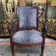 2 armchairs restoration with stock